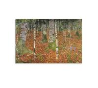 Beech Forest, 1903 by Gustav Klimt Poster (3) Decorative Painting Canvas Wall Art Living Room Bedroom 24x36inch(60x90cm)
