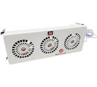Beech Lane 12V Refrigerator Evaporator Fin Fan, Patent Pending, Three Fans For Maximum Airflow, Attaches Directly To Evaporator Fins, Prevents Ice Buildup, Wired Connection For Constant Power