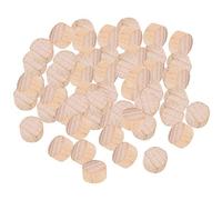 Beech Unfinished Wood Slices, Round Wood Discs for DIY Crafts, Natural Rustic Wood Chips for Jewelry and Decorations, 300pcs in 3 Bags, 0.5cm Thick (1cm)