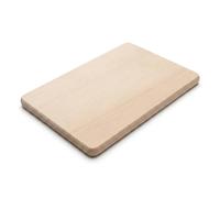 Beech Wood Breakfast Board 22x14 cm | Small Chopping and Serving Board for Snacks, Cheese and Light Meals | Solid Natural European Wood, Smooth Surface, Rectangular