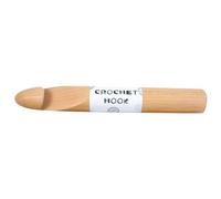 Beech Wood Crochet Hook for Beginner 30mm 35mm Thick Crochet Needle Beginner Craft Starter Professionelle