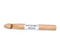 Beech Wood Crochet Hook for Beginner 30mm 35mm Thick Crochet Needle Beginner Craft Starter Professionelle