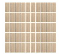 Beech Wood Domino Tenons 50Pcs | 6x40mm Flat Dowels for Furniture Splicing/Cabinet Making/Frame Engineering | Solid Wood Connectors for Accurate Alignment & Neat Finish