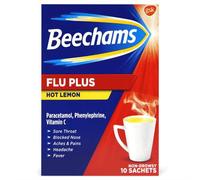 Beechams Flu Plus Hot Lemon 10 Sachets