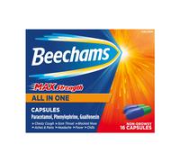 Beechams Max Strength All In One 16 Capsules 16 Capsule