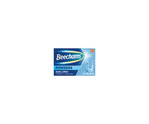 Beechams Powders Cold and Flu Relief Aspirin & Caffeine Sachets 10s