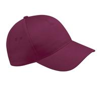 Beechfield - 100% Cotton Cap - Unisex, bordeaux, One Size