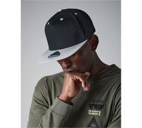 Beechfield 5 Panel Contrast Snapback Cap | Unisex | Flat Peak | 7 Colours | One Size