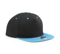 Beechfield 5-panel contrast snapback - Retro-style snapback size adjuster
