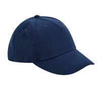 Beechfield 5 Panel Cotton Baseball Cap in Navy Beechfield Navy One Size