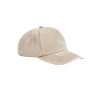 Beechfield Men's 5 Panel Relaxed Fit Cap in Light Sand Beechfield Light Sand One Size