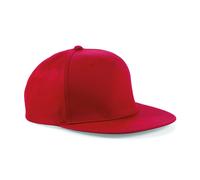 Beechfield 5-panel snapback rapper cap B610 - Flat peak