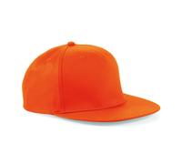 Beechfield 5-panel snapback rapper cap B610 - Flat peak