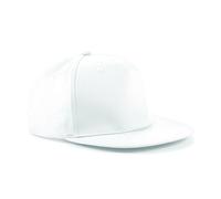 Beechfield 5-panel snapback rapper cap B610 - Flat peak