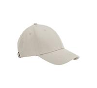 Beechfield Men's 6 Panel Cotton Canvas Cap in Light Sand Beechfield Light Sand One Size