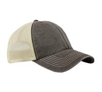 Beechfield - 6 Panel Vintage Trucker - Baseball, Running Accessories, Sun Hat, Trucker Mens, Womens, Unisex, Running Hat - 100% Heavy Washed Cotton and 100% Polyester Mesh
