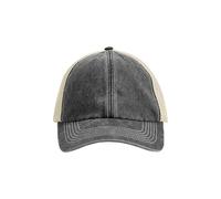 Beechfield - 6 Panel Vintage Trucker - Baseball, Running Accessories, Sun Hat, Trucker Mens, Womens, Unisex, Running Hat - 100% Heavy Washed Cotton and 100% Polyester Mesh