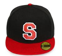 Beechfield ABC Letter Snapback Cap in Red black / White with letters A to Z 23 (S)