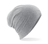 Beechfield Adult Beechfield Cotton-Rich Hemsdal Slouch Beanie {BC368} - Grey