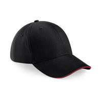 Beechfield Adults Unisex Athleisure Cotton Baseball Cap / N/A N/A BC4243