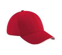 Beechfield Adults Unisex Athleisure Cotton Baseball Cap (Pack of 2) BC4243