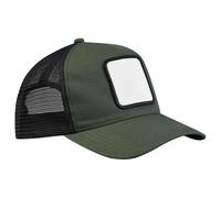 Beechfield - Applique Patch 5 Panel - Trucker, Baseball, Running Hat, All-Round, Sports Accessories, Sun Hat, Mens, Womens, Unisex Cap - 100% Cotton and 100% Polyester Mesh