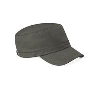 Beechfield Army Cap - Classic Military Style Hat - Olive Green