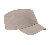 Beechfield Army Cap - Classic Military Style Hat - Pebble