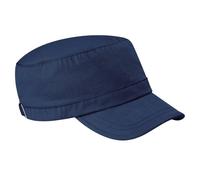 Beechfield - B34 Navy Blue Army Cap - All Round Hat, Sports Cap, Men's Cap, Women's Cap, Sun Hat, Sports Hat - Made of 100% Heavy Washed Cotton