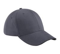 Beechfield Athleisure 6 Panel Cap B20 - Classic Baseball Hat Pre-curved Peak