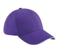 Beechfield Athleisure 6 Panel Cap B20 - Classic Baseball Hat Pre-curved Peak
