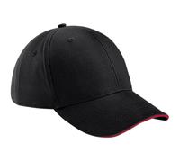 Beechfield Athleisure 6 Panel Cap B20 - Classic Baseball Hat Pre-curved Peak