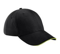 Beechfield Athleisure 6 Panel Cap B20 - Classic Baseball Hat Pre-curved Peak