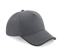 Beechfield Authentic 5-panel cap - piped peak B25C - Tear
