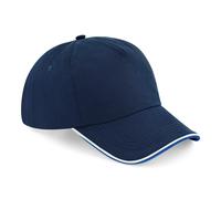 Beechfield Authentic 5-panel cap - piped peak B25C - Tear