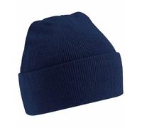 Beechfield B045 Cuffed Knitted Hat Unisex Adult - Blue - One size