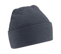 Beechfield B045 Cuffed Knitted Hat Unisex Adult - Grey - One size
