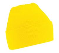 Beechfield B045 Cuffed Knitted Hat Unisex Adult - Yellow - EinheitsgrÃÃŸe