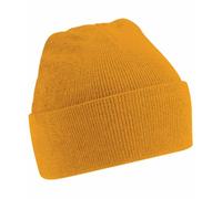Beechfield B045 Cuffed Knitted Hat Unisex Adult - Yellow - One size