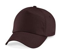 Beechfield B10 Original 5 Panel Cap Chocolate Colour: Chocolate, Size: One Size