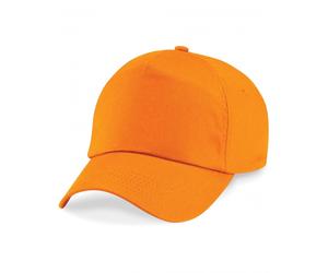 Beechfield B10B Junior Original 5 Panel Cap Orange Colour: Orange, Siz One Size