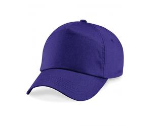 Beechfield B10B Junior Original 5 Panel Cap Purple Colour: Purple, Siz One Size