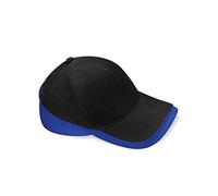Beechfield B171 Teamwear Competition Cap - Black/Lime Green
