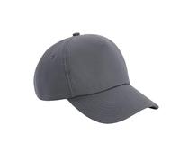 Beechfield B25 Authentic 5 Panel Cap Graphite Grey