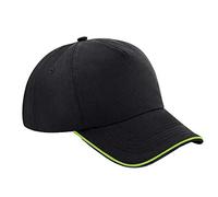 Beechfield B25c Authentic 5 Panel Cap - Piped Peak