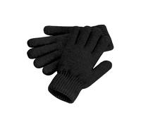 Beechfield® B387 Cosy Ribbed Cuff Gloves - Black Marl