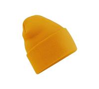 Beechfield® B40R Original Deep Elegant Cuffed Design Beanie - Mustard