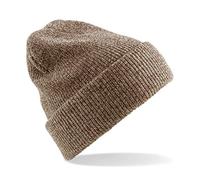 Beechfield B425 Heritage Beanie - Heather Oatmeal