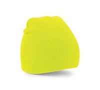 Beechfield Original Pull-On Beanie One Size Fluro Yellow