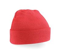 Beechfield B45 Original Cuffed Beanie - Coral - One Size